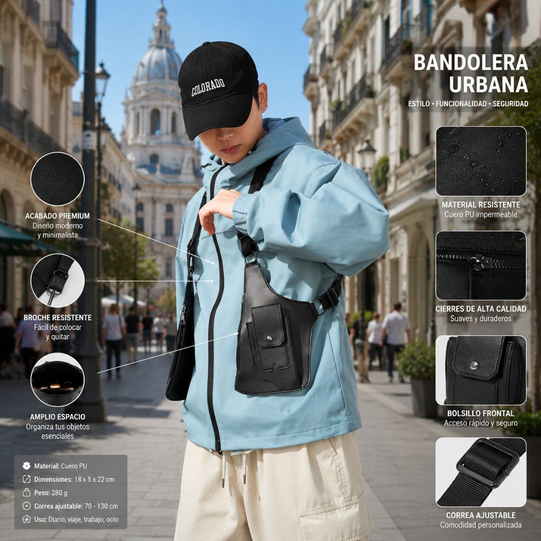 Bandolera Antirrobo Invisible